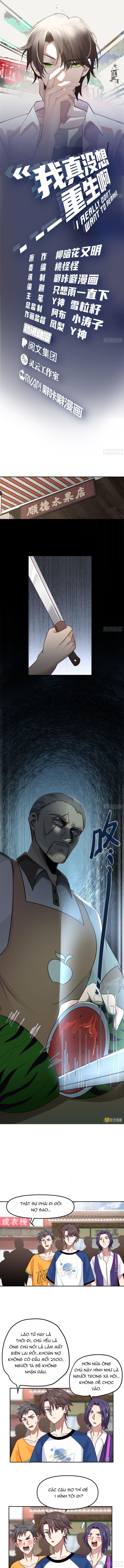 Đọc truyện [Manhuahot] Tôi thật sự không muốn tái sinh đâu - Chap 17